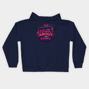 Creativity Is Think about New Ideas Kids Hoodie